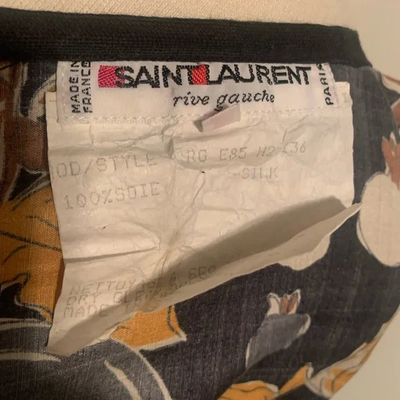 Vintage Saint Laurent blouse